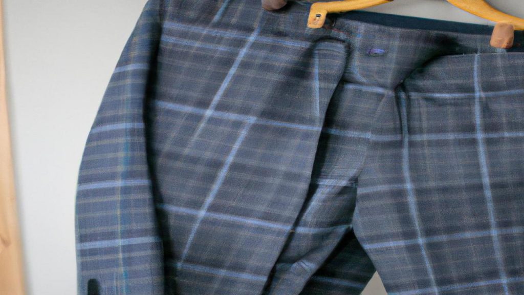 Jakie spodnie ubrać do marynarki w kratę?